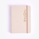 Calendar 2026 A6 Day Linen En