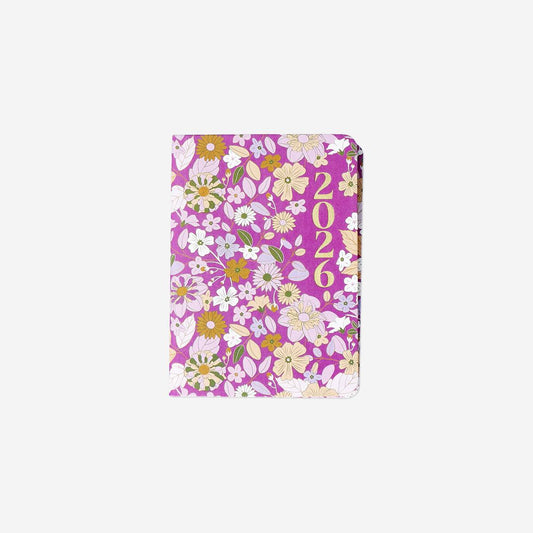 Calendar 2026 A6 Day Flowers En