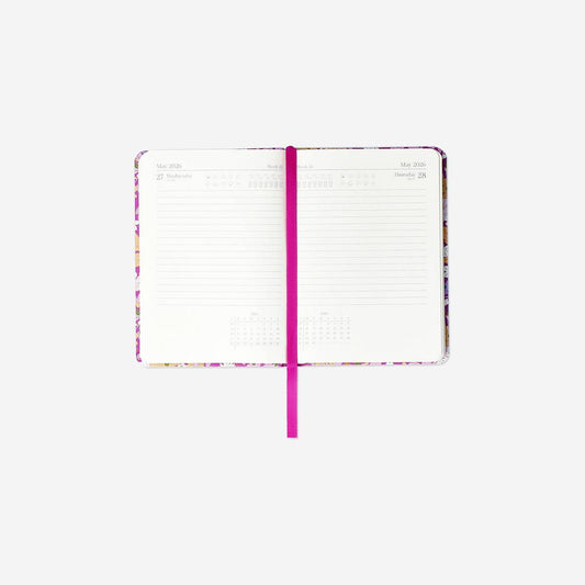 Calendar 2026 A6 Day Flowers En
