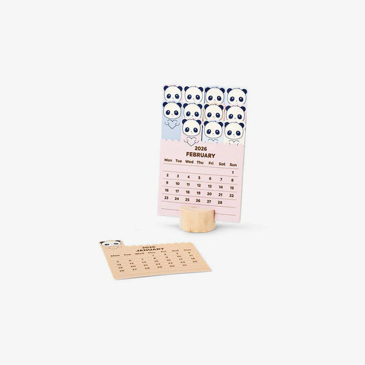 Calendar 2026 Monthly Desk Panda