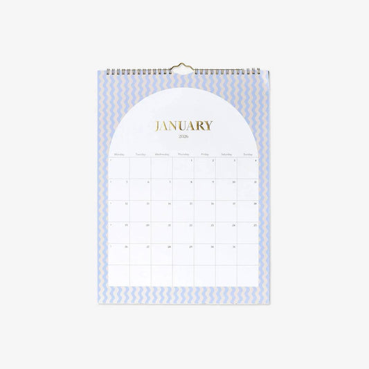 Calendar 2026 Flowers Wall En