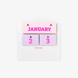 Calendar Eternity Acrylic Board Wall
