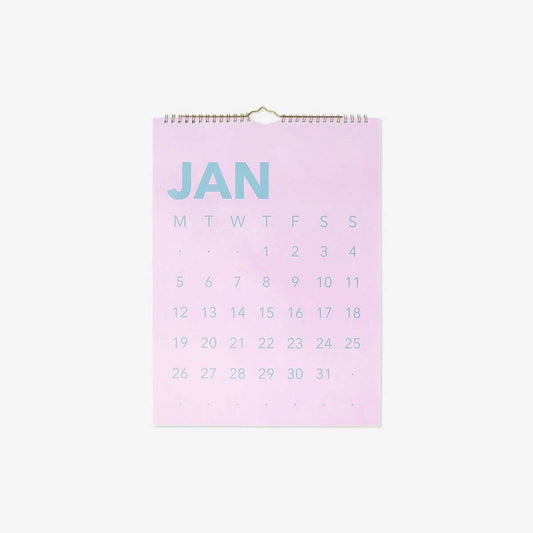 Calendar 2026 Monthly Solid Wall