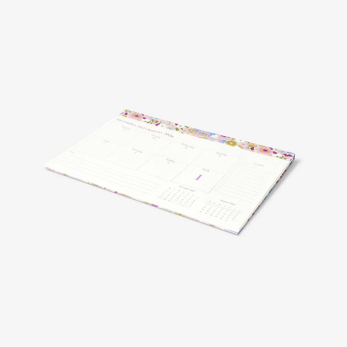 Calendar 2026 Weekly Notepad En