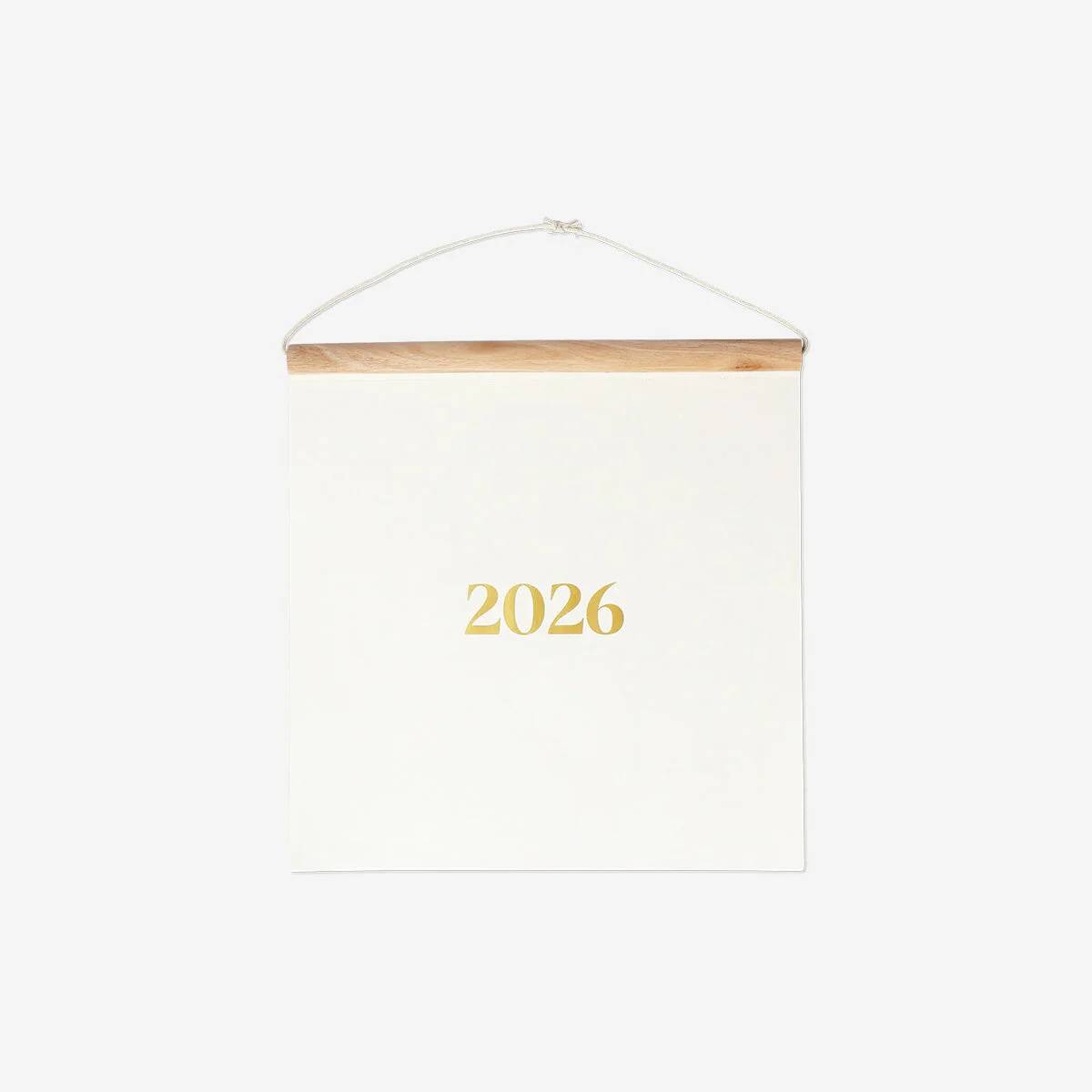 Calendar 2026 Wood Top Wall En – Flying Tiger Copenhagen