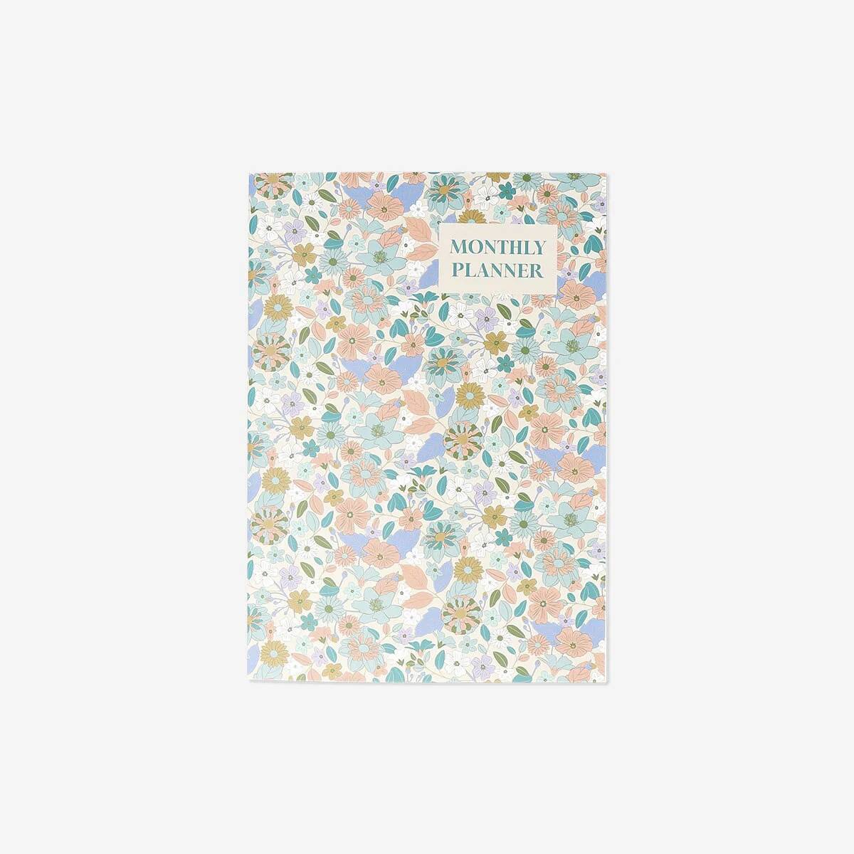 Calendar 2026 Soft Cover Monthly Flowers En