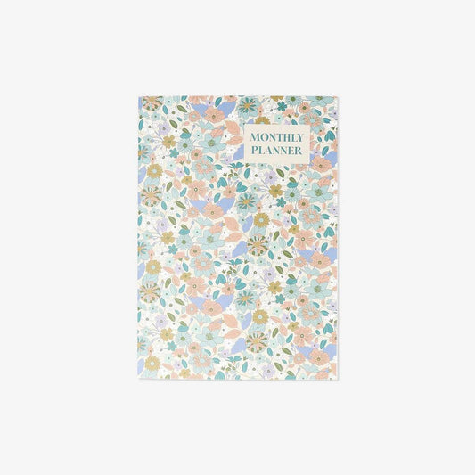 Calendar 2026 Soft Cover Monthly Flowers En