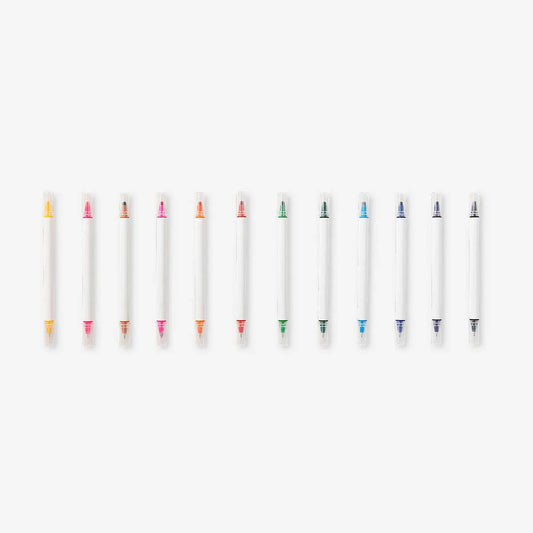 Dot Markers And Fineliners In Box 12 Pcs