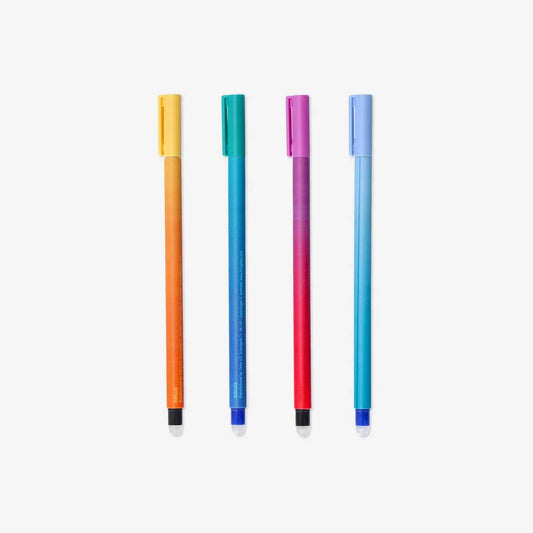 Pen Erasable Gradient 4 Pcs