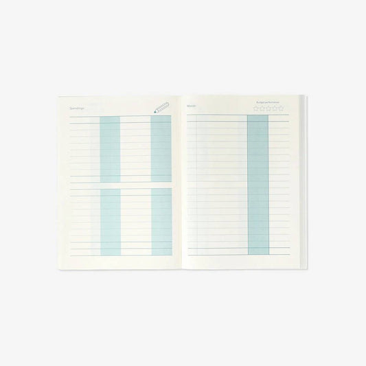 Budget Planner Gradient A5 En