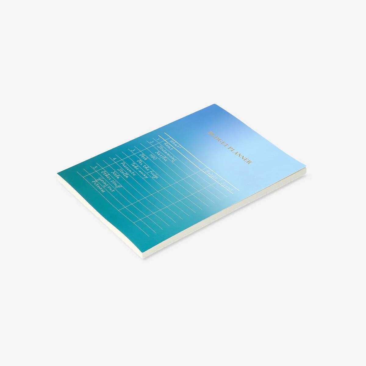 Budget Planner Gradient A5 En