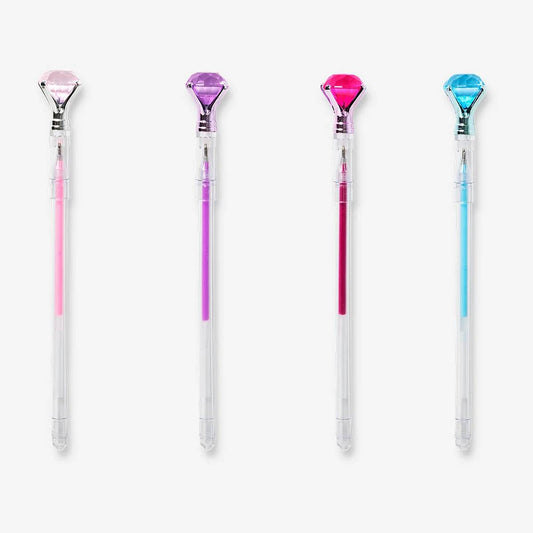 Gel Pens Diamonds 4 Pcs (In)