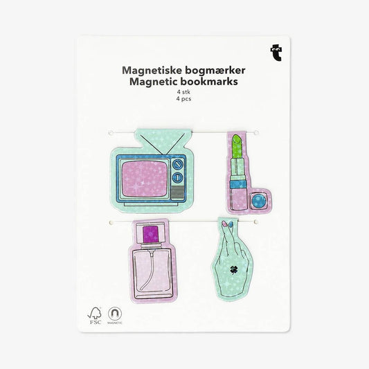 Bookmarks Magnetic Teen 4 Pcs