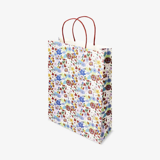 Gift Bag Paper Flower 25 X 33 Cm