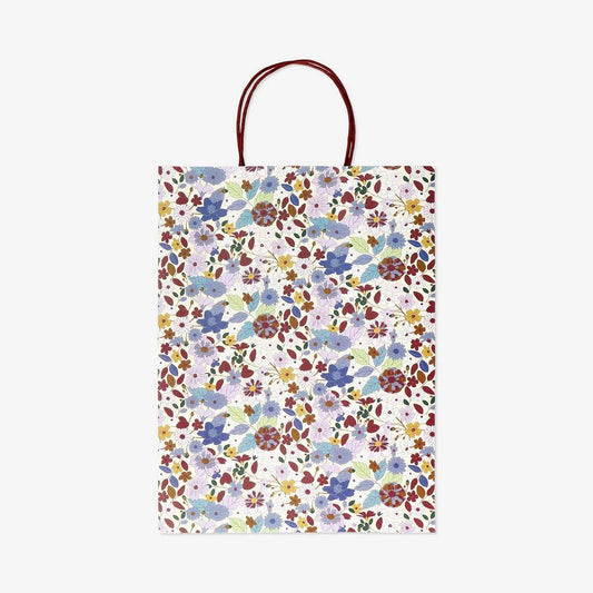 Gift Bag Paper Flower 25 X 33 Cm