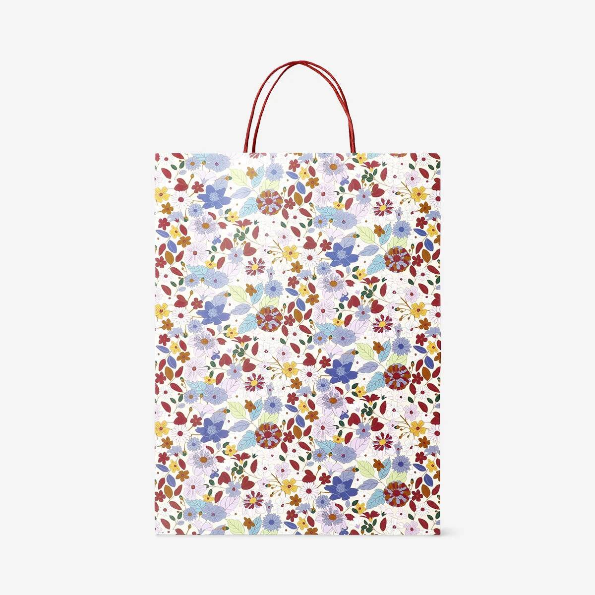Gift Bag Paper Flower 25 X 33 Cm
