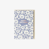 Card W Envelope Flowers Design