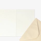 Card W Envelope Flowers Design
