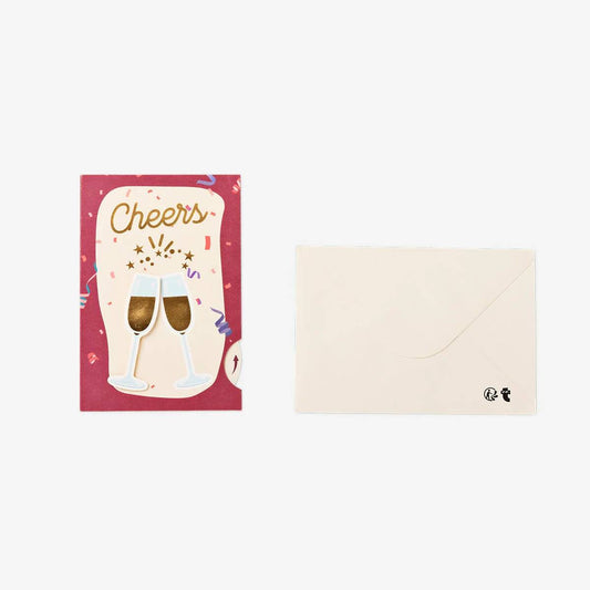 Card W Envelope Cheers