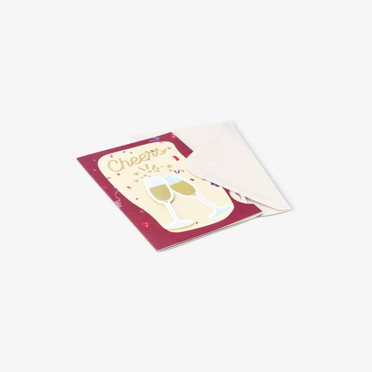 Card W Envelope Cheers