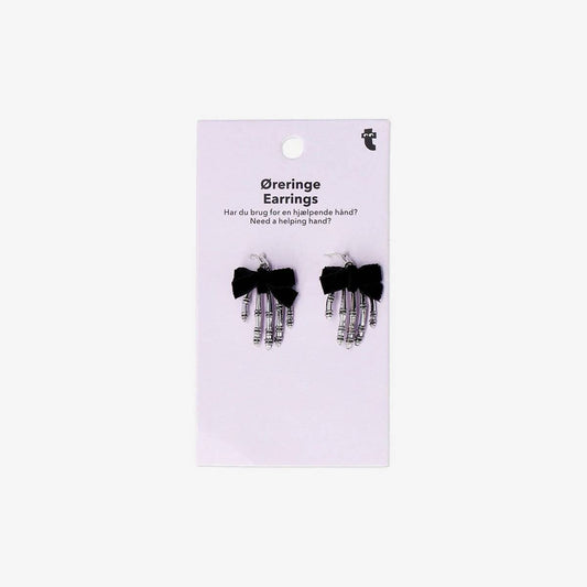 Earrings Skeleton Hands
