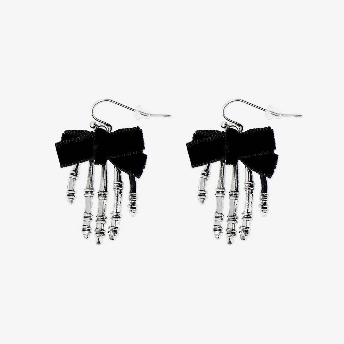 Earrings Skeleton Hands