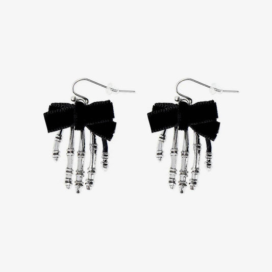 Earrings Skeleton Hands