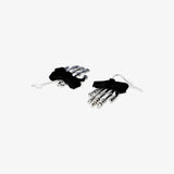 Earrings Skeleton Hands