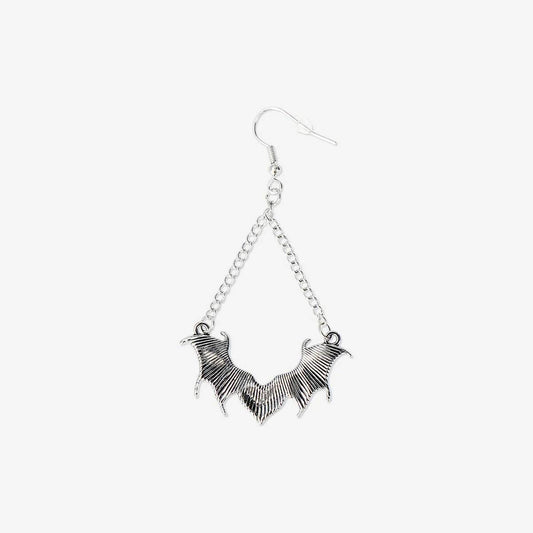 Earrings Bat Hearts
