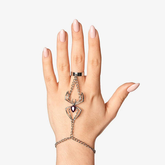 Hand Jewelry Chain With Spider