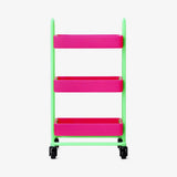 Desktop Trolley Pink/Green