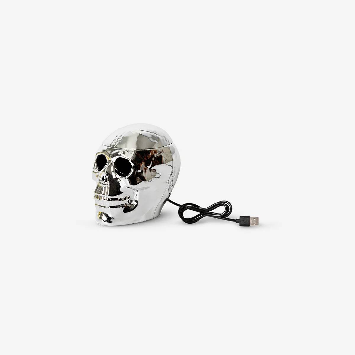 Fog Machine Skull Head W. Color Changing Light