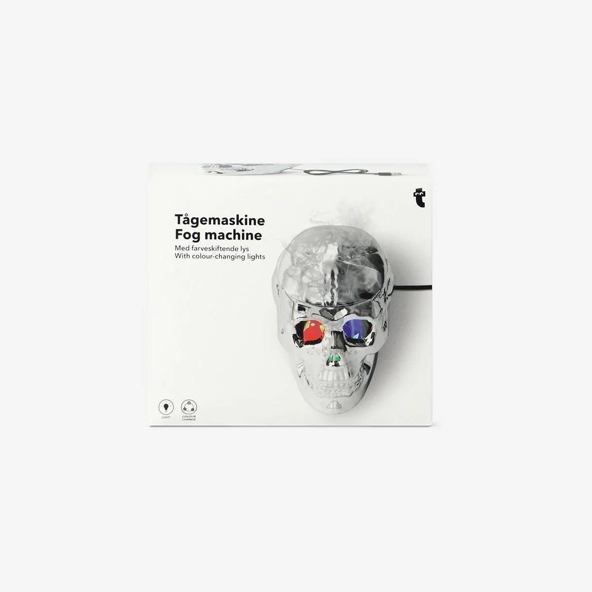 Fog Machine Skull Head W. Color Changing Light