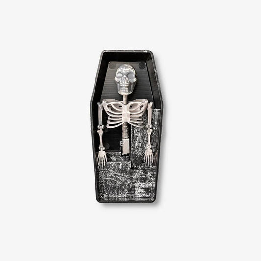 Skeleton In Coffin Motion Activated