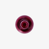 Vase Mushroom Shape Glass Pink