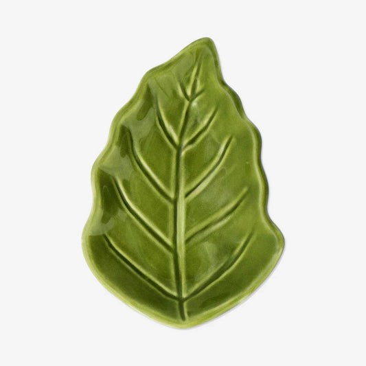 Trayleaf Ceramic Fr Jewelry Grn Smal(In)