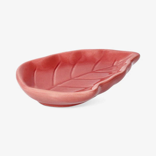 Trayleaf Ceramic Fr Jewelry Pnk Smll(In)