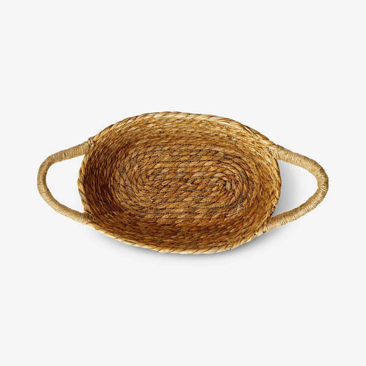 Basket With Embroidered Mushroom