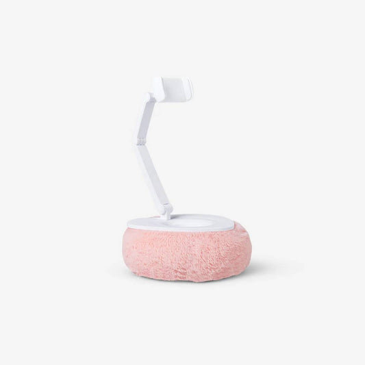Holder For Phone With Snack Bowl