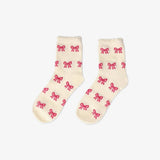 Socks Bow Aop Size 36/38