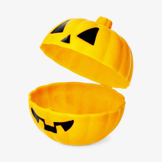 Snack Box Plastic Pumpkin Small 1Pcs