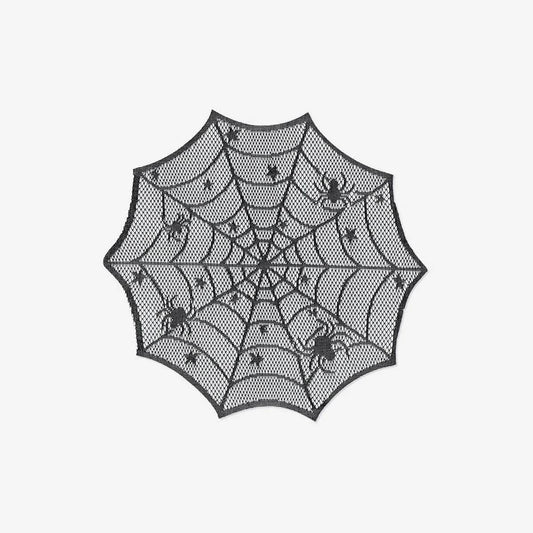 Place Mats Round Halloween 30X30Cm 4Pcs