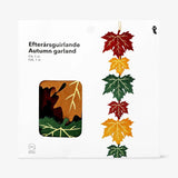 Garland Recycled Felt Leaves 3M