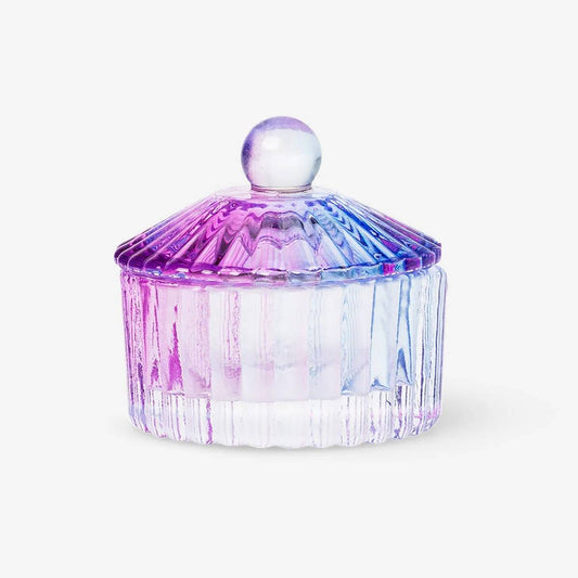 Jar W. Lid Glass Dia 3,9 Cm