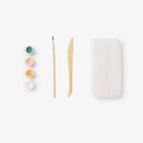Air Dry Clay Candle Holder Set