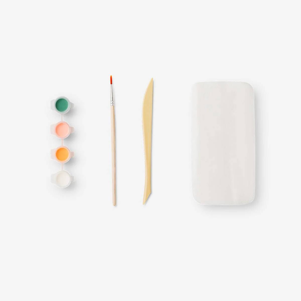 Air Dry Clay Candle Holder Set