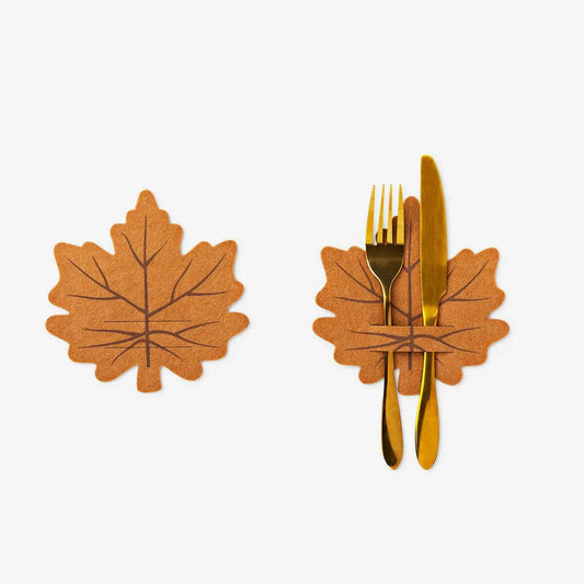 Cutlery Holder Autumn Design 4Pcs