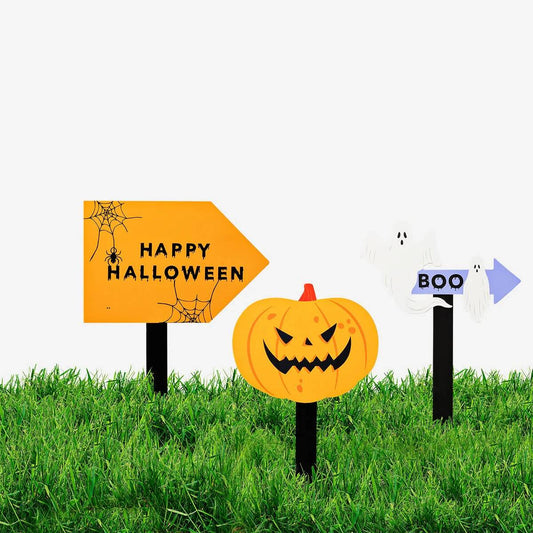 Scavenger Hunt Wooden Signs 3 Pcs