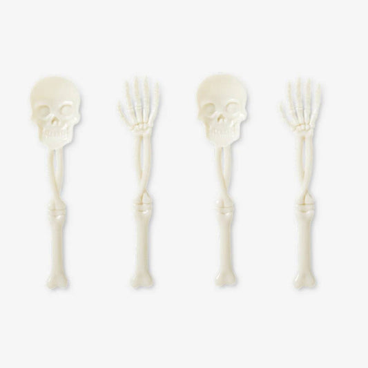 Cutlery Plastic Spoon And Fork Set 4Pcs