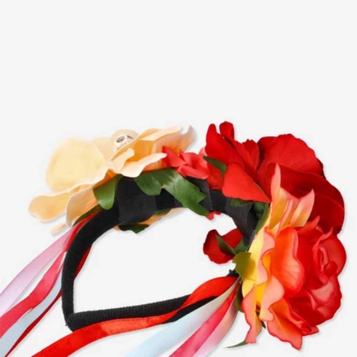 Hairband Flowers And Ribbons Kids